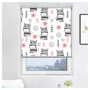 Nursery Cartoon Kid Room Window Roller Shade